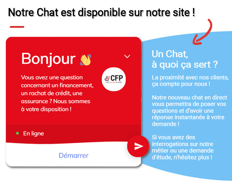 Notre chat est en ligne !